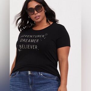 Black Torrid‎ Super Soft Top Size 2 18-20